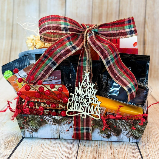 Season's Greetings Gift Basket