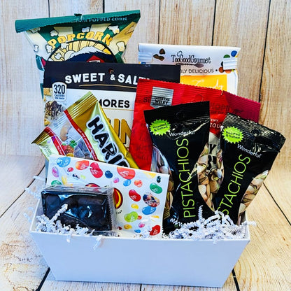 Snack Attack Gift Basket – The Ultimate Munchies Fix!