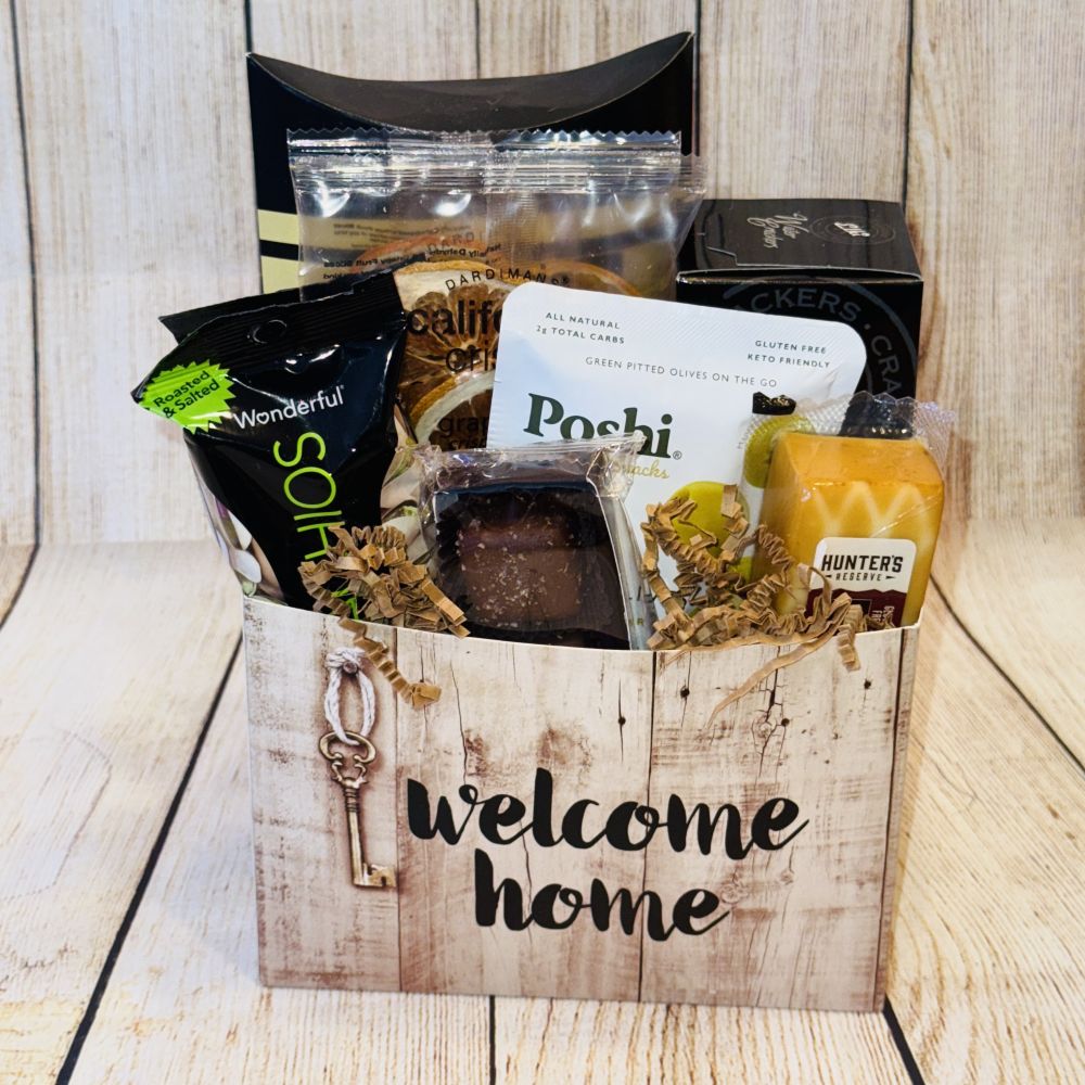 Welcome Home Gift Basket | A Warm & Delicious Homecoming